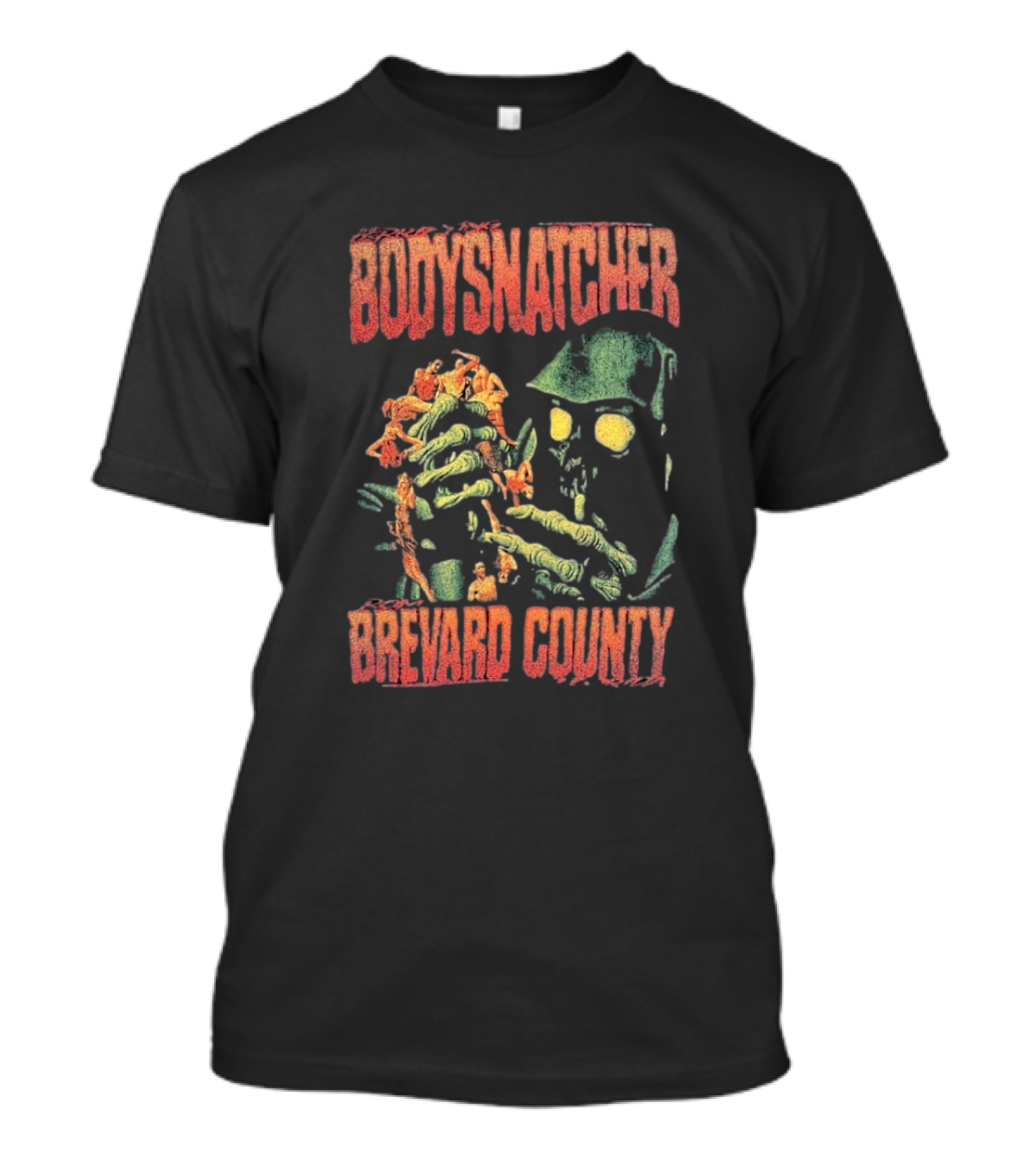 Bodysnatcher Brevard County Horror Monster Creature T-Shirt