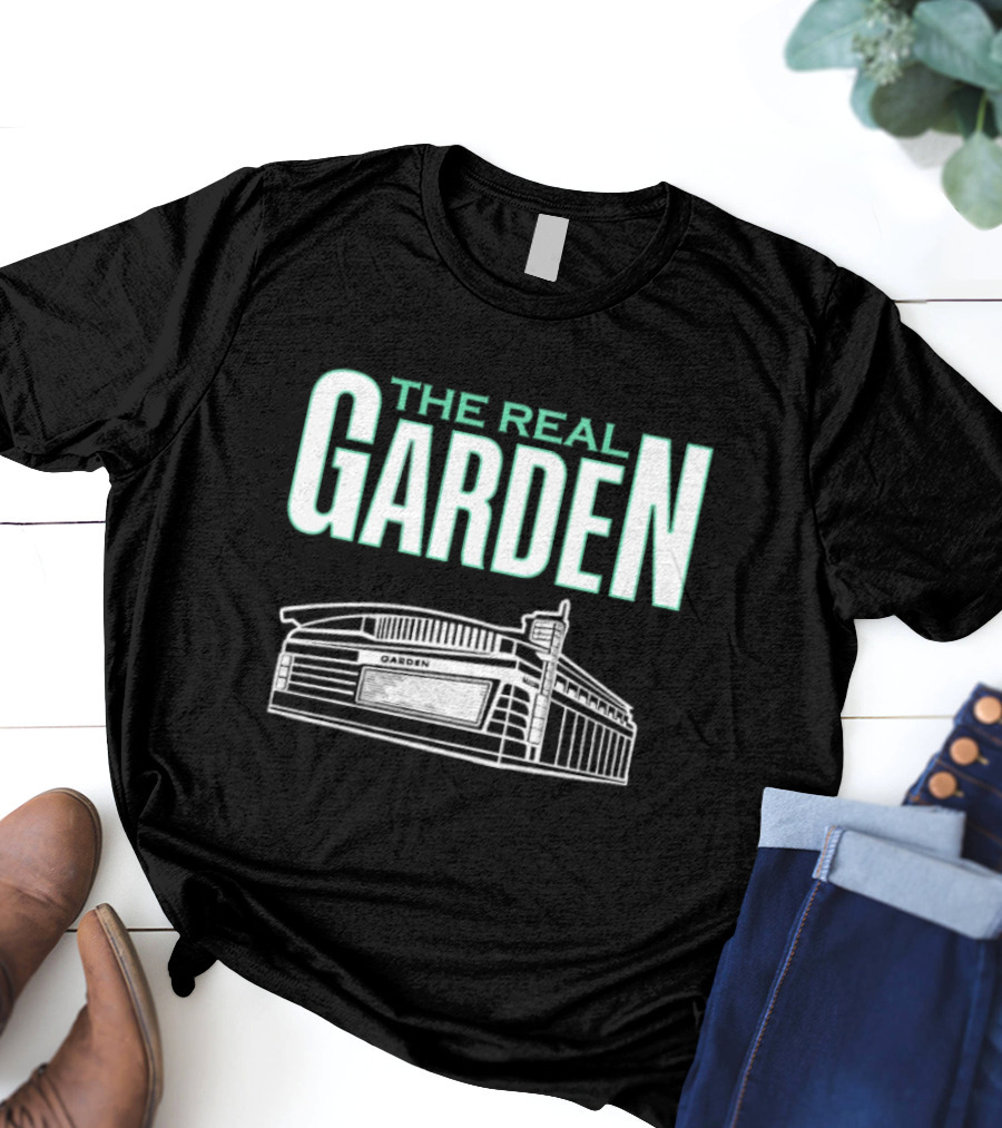 The Real Garden Boston Celtics Stadium T-Shirt