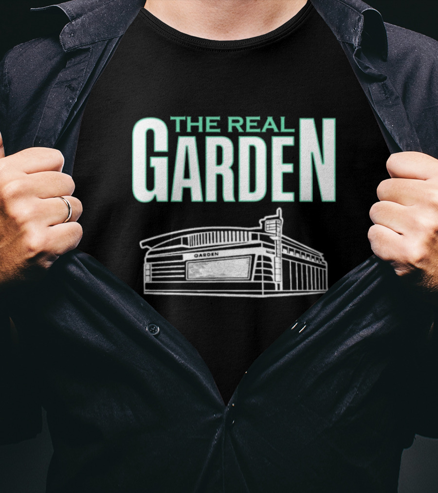 The Real Garden Boston Celtics Stadium T-Shirt