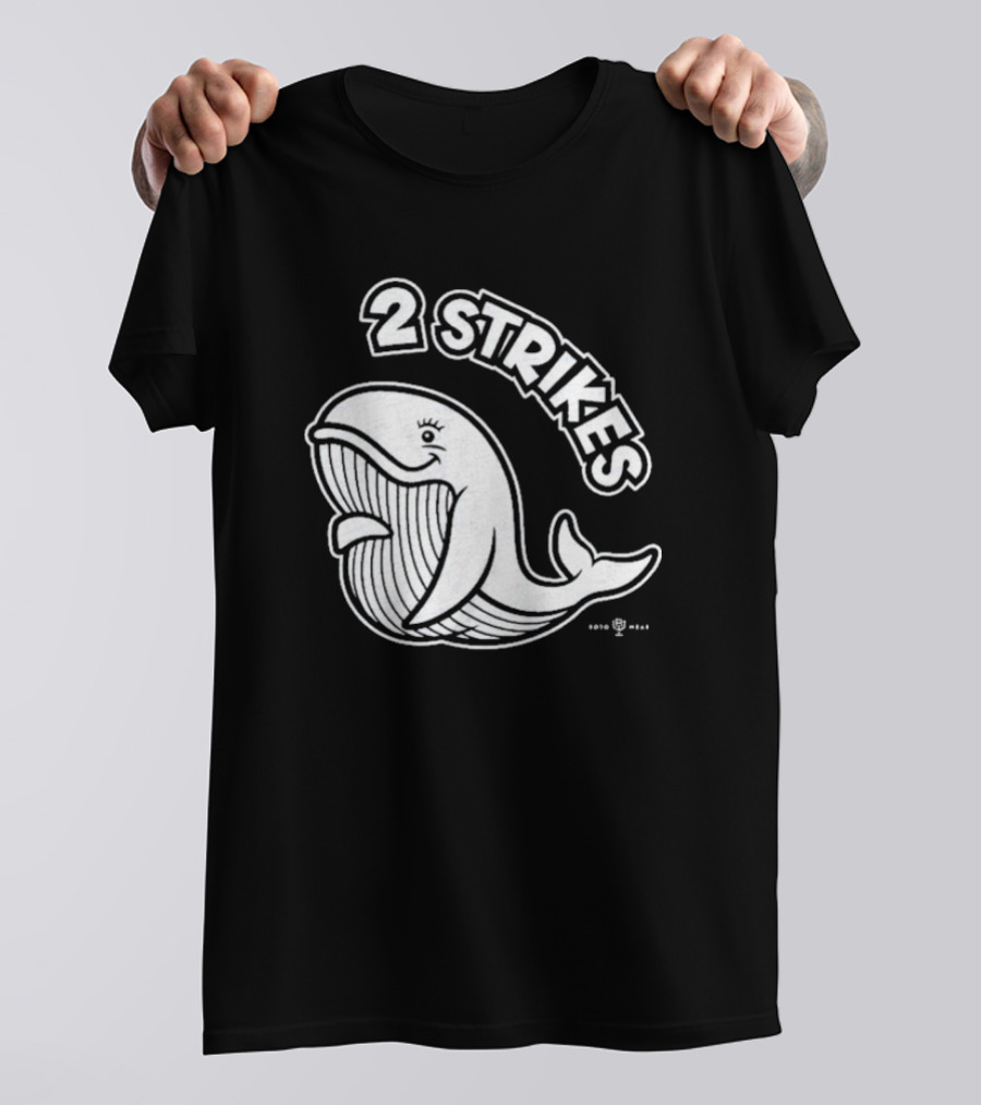 Bryan Hoch 2 Strikes Whale T-Shirt