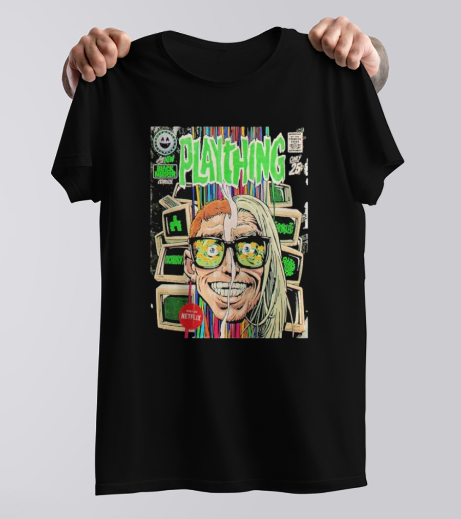 Butcher Billy Black Mirror Comics Plaything Issue 25 New On Netflix T-Shirt