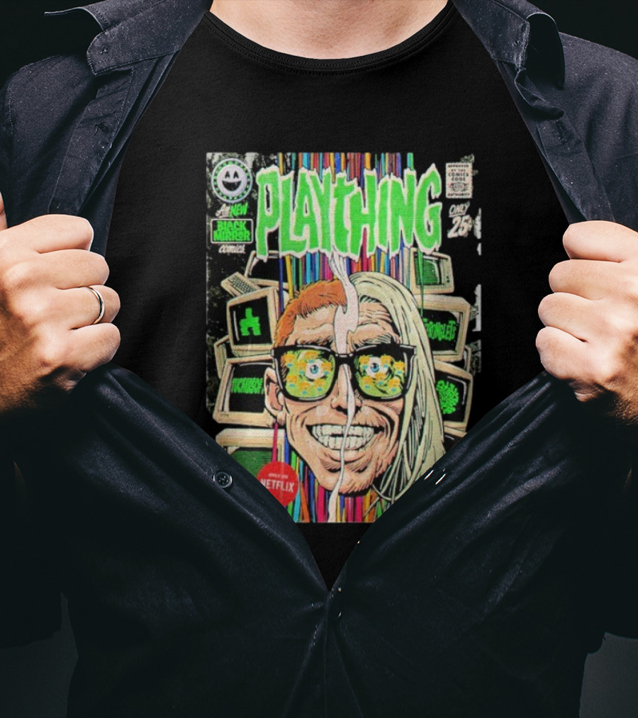 Butcher Billy Black Mirror Comics Plaything Issue 25 New On Netflix T-Shirt
