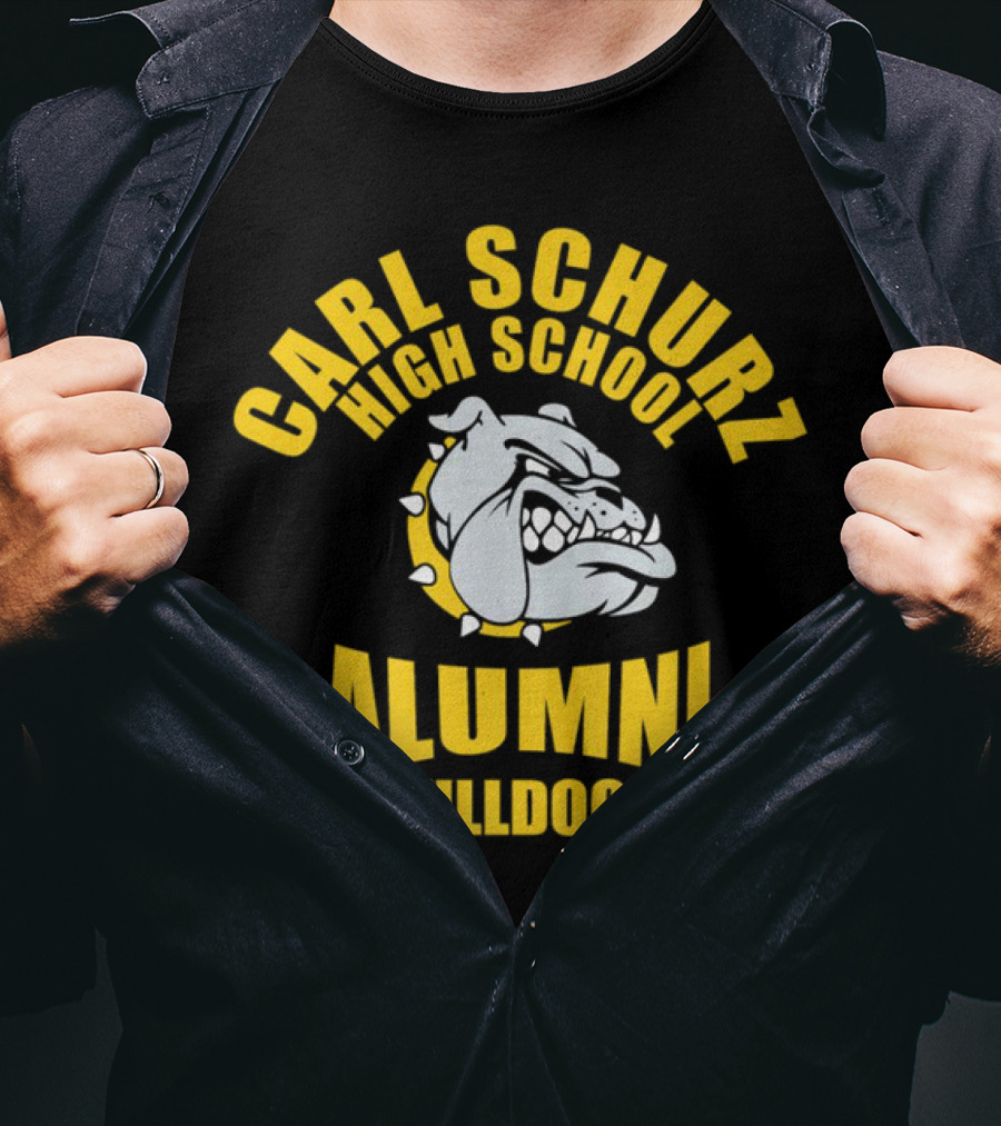 Carl Schurz High School Alumni Bulldogs T-Shirt