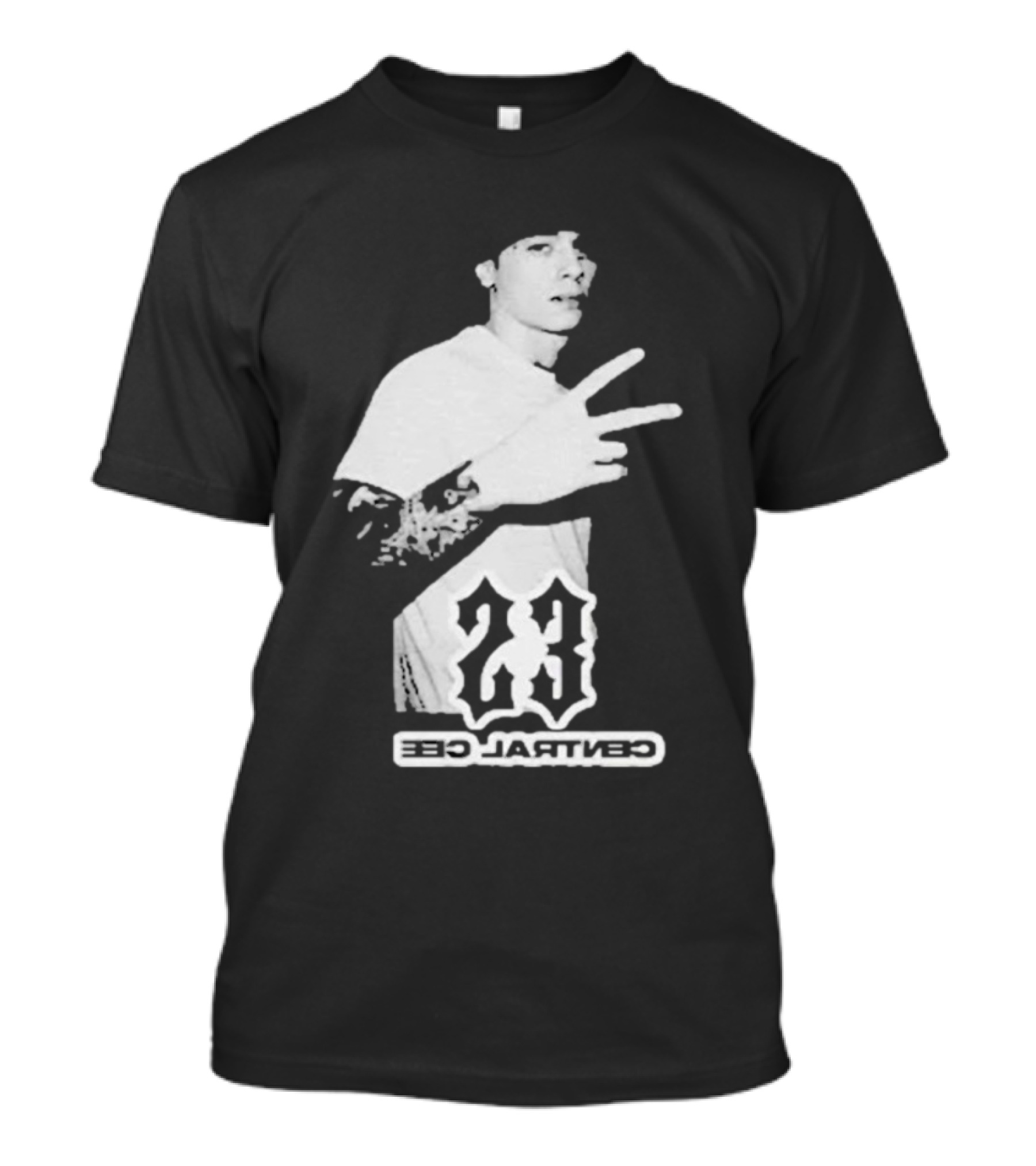 Central Cee Rap Bro Mask 23 White T-Shirt