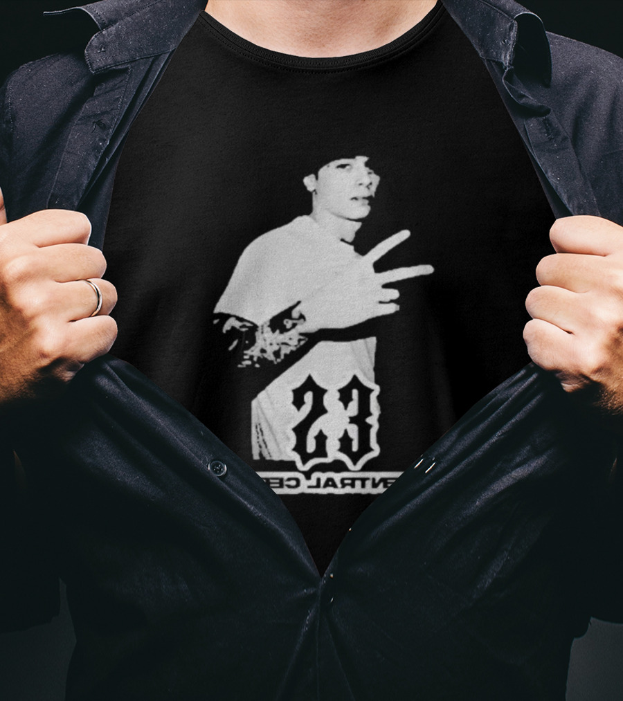 Central Cee Rap Bro Mask 23 White T-Shirt