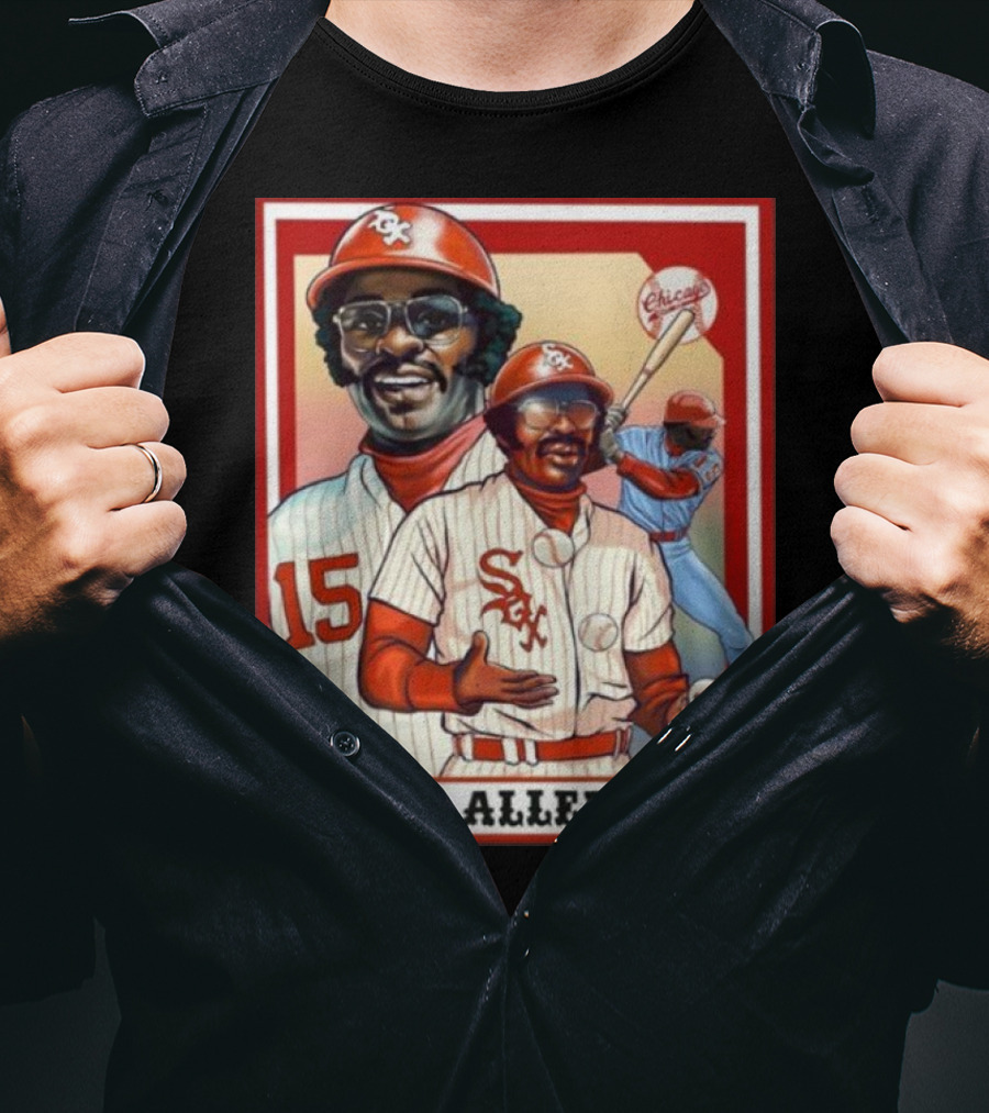 Dick Allen Chicago White Sox AL MVP 1972 Vintage Baseball Legend T-Shirt