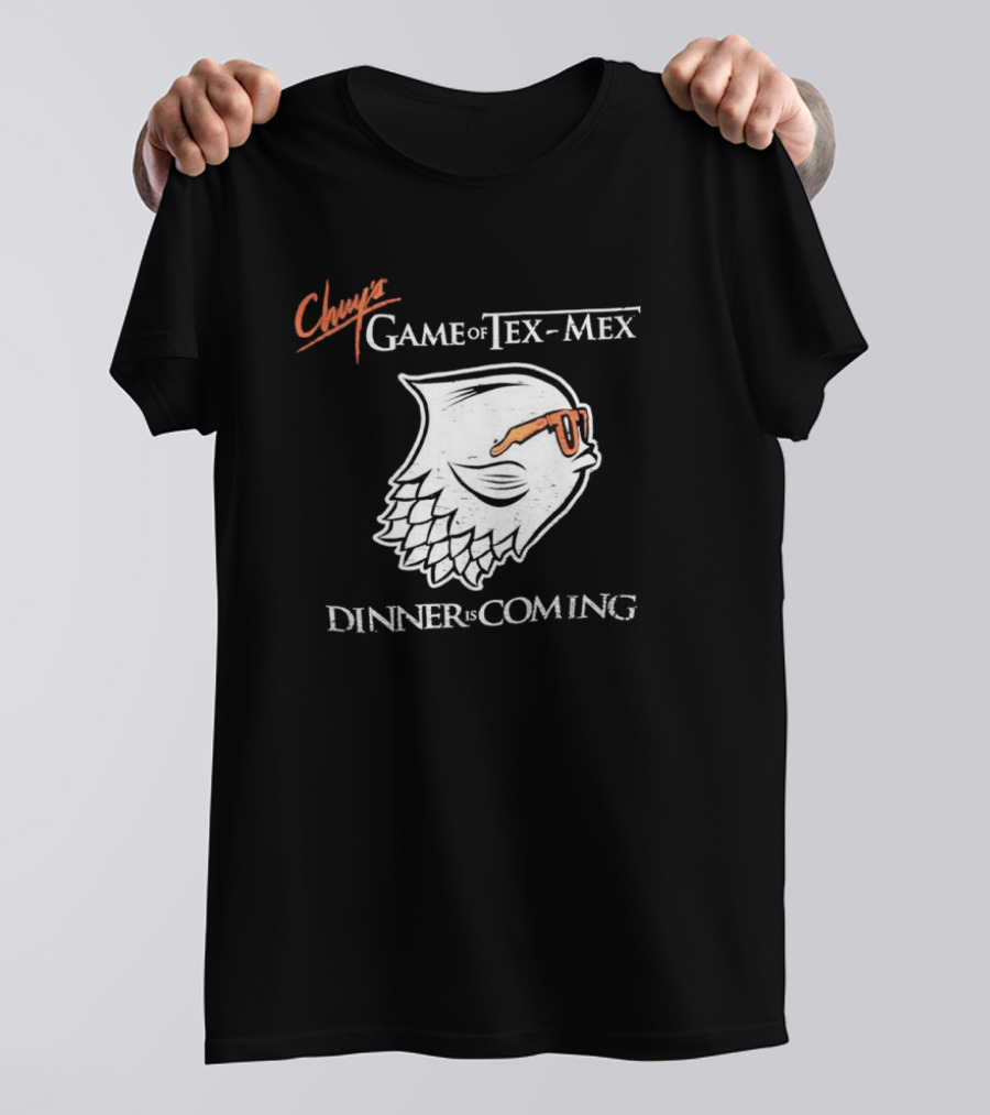 Chuy’s Game Of Tex-Mex Dinner Is Coming Cool Sunglasses Owl Design T-Shirt