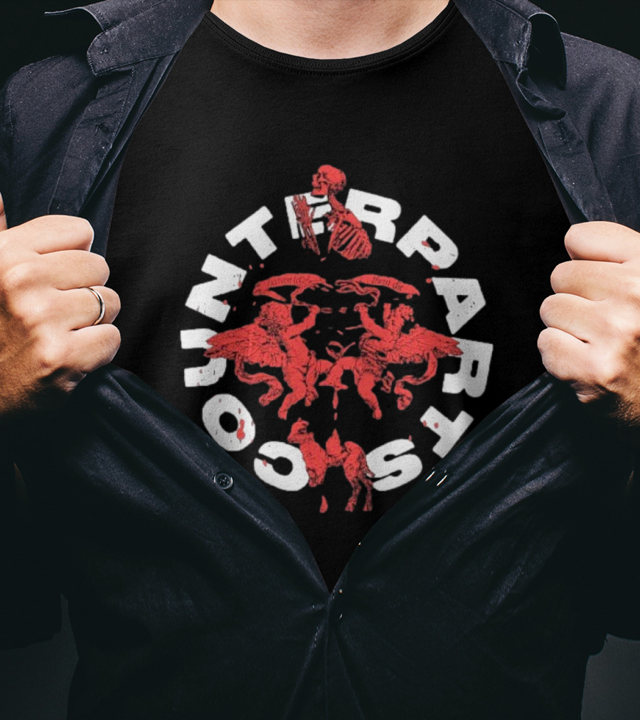 Counterparts Cherubs Skeletons Heavenless Hell Bent T-Shirt