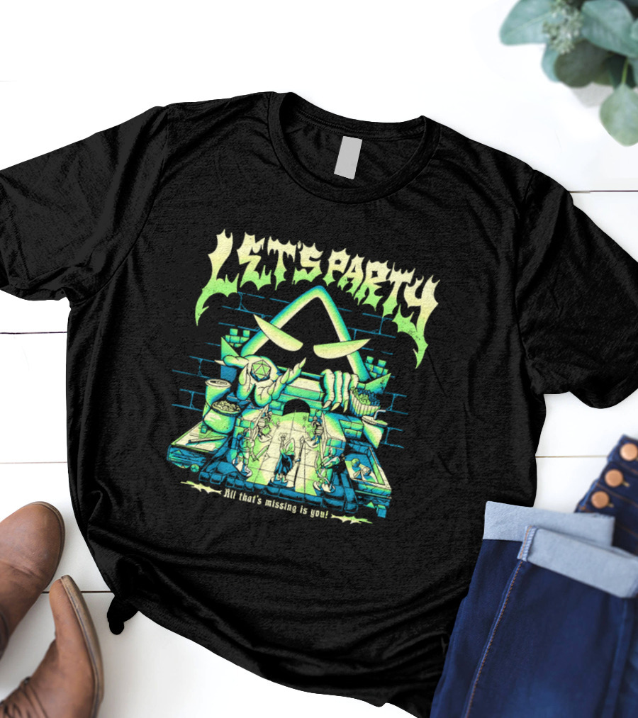 Let's Party All That's Missing Is You Critical Role Game Night T-Shirt