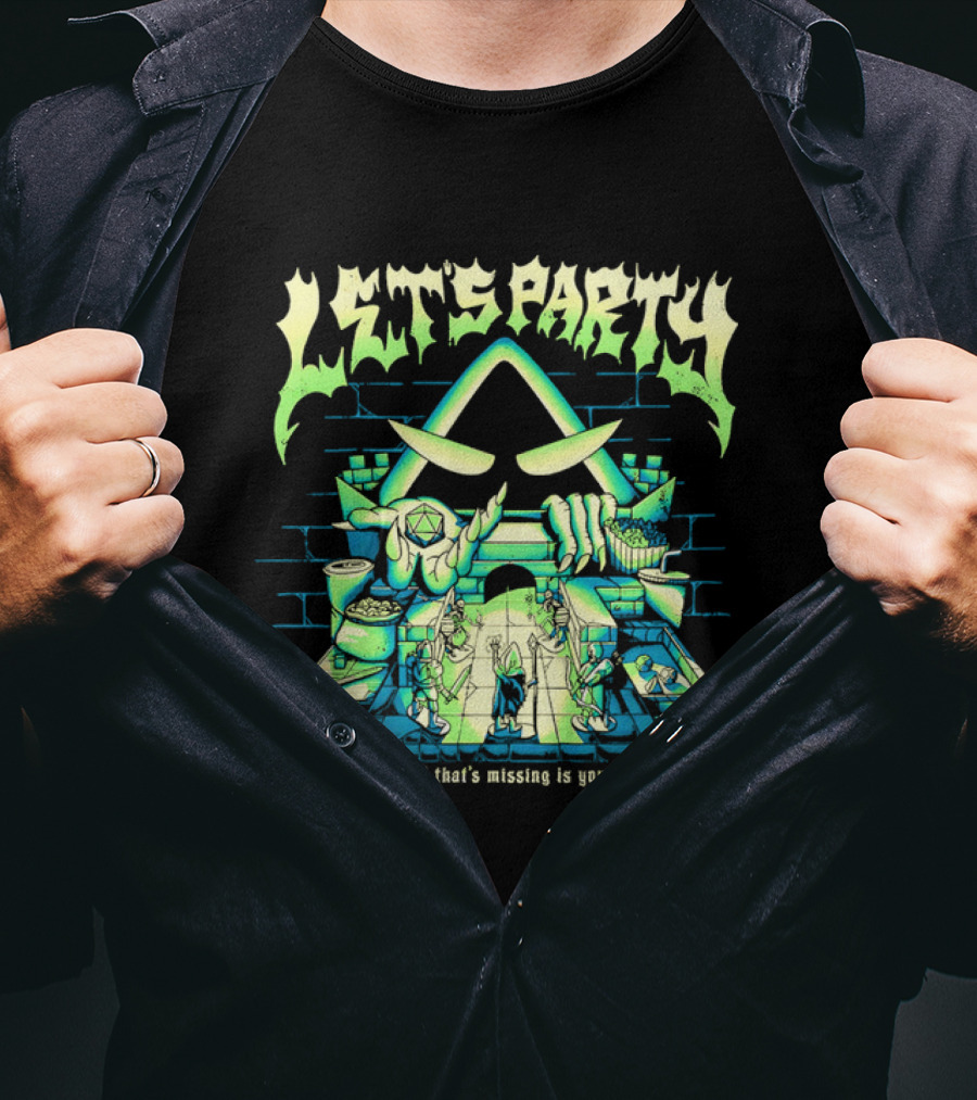 Let's Party All That's Missing Is You Critical Role Game Night T-Shirt