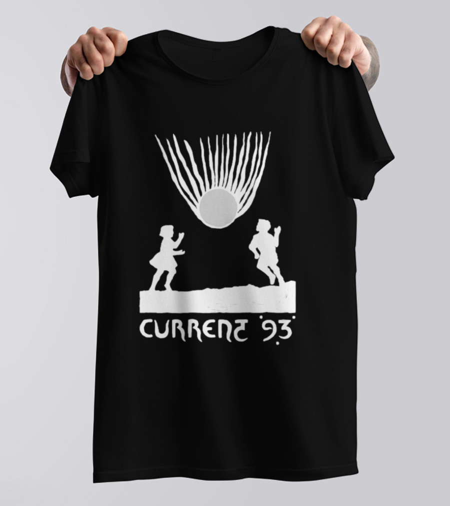 Current 93 Asteroid Children Comet Silhouette T-Shirt