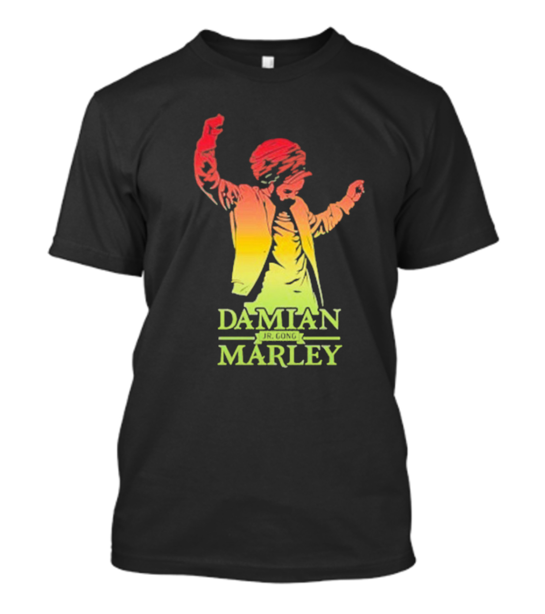 Damian Marley Reggae Colors Dancing T-Shirt