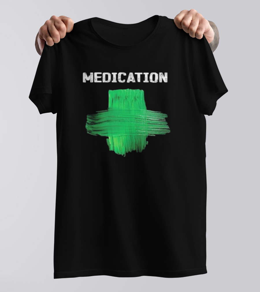 Damian Marley Medication Green Cross T-Shirt