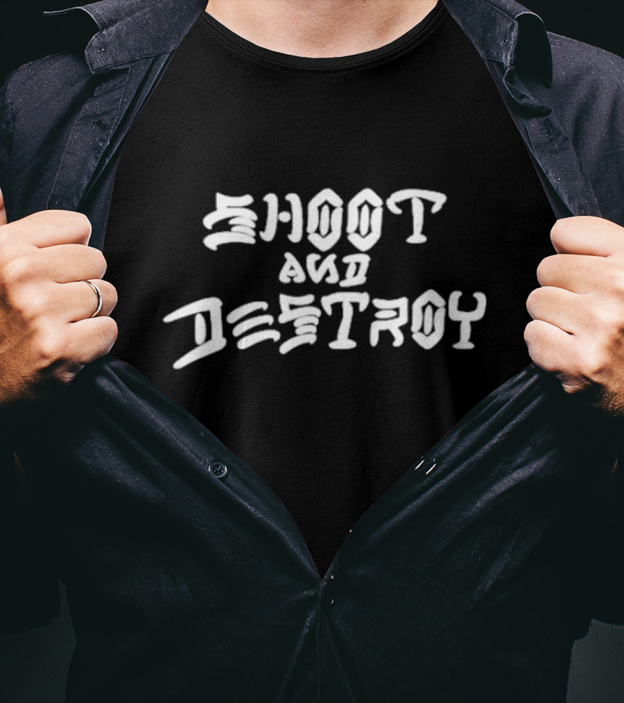 Dirtykid Shoot And Destroy T-Shirt
