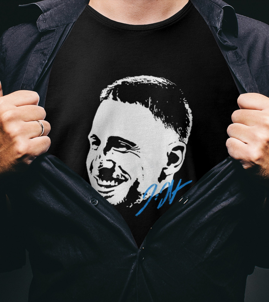 Donte DiVincenzo Signature Minnesota Timberwolves Bigface T-Shirt