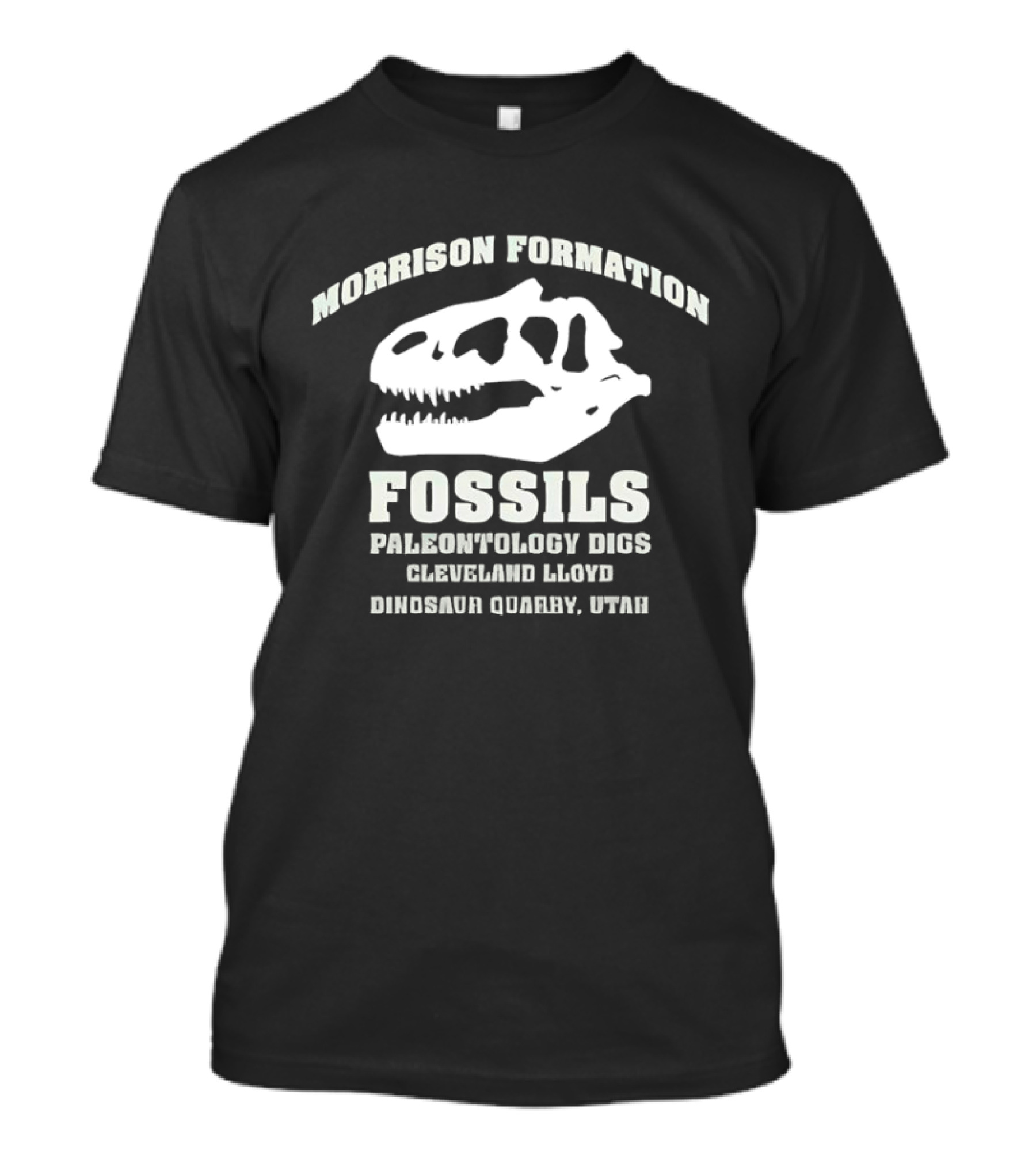Morrison Formation Fossils Paleontology Digs Cleveland Lloyd Dinosaur Quarry Utah T-Shirt