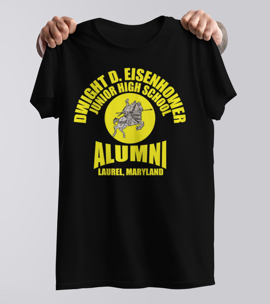 Dwight D Eisenhower Junior High School Alumni Laurel Maryland T-Shirt