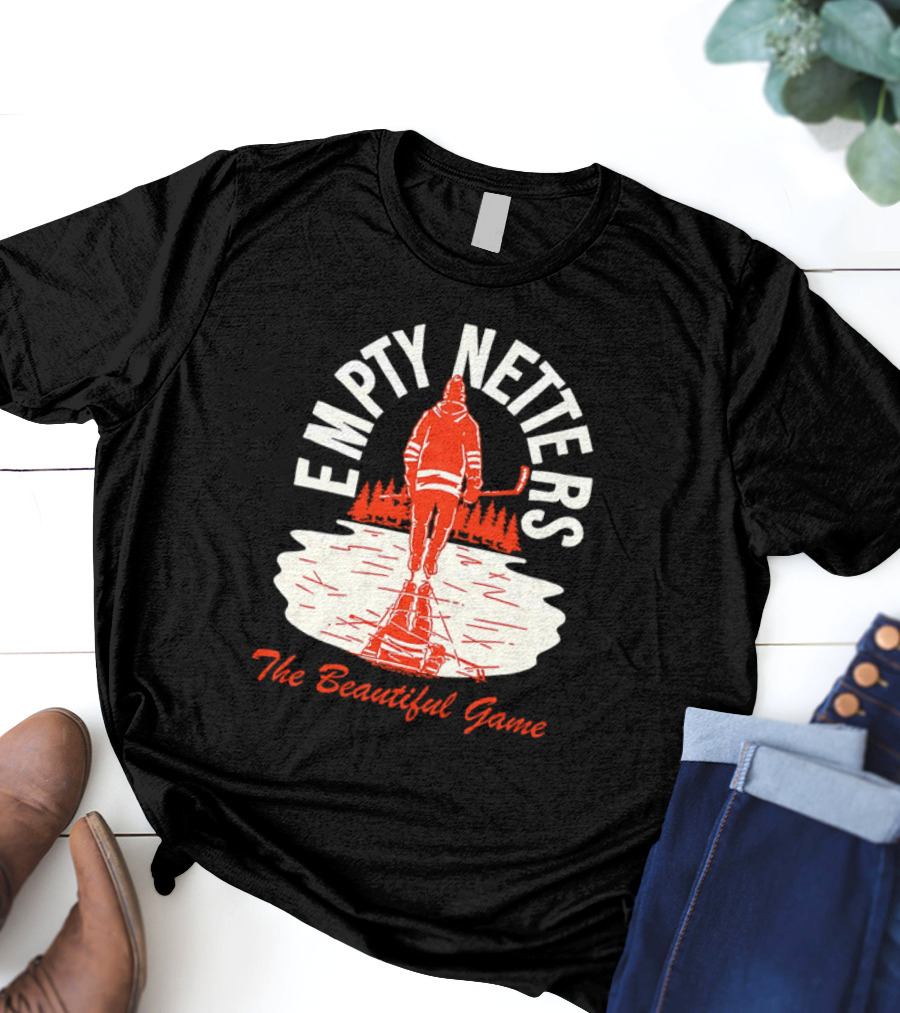 Empty Netters The Beautiful Game Hockey Lakeview Skater T-Shirt