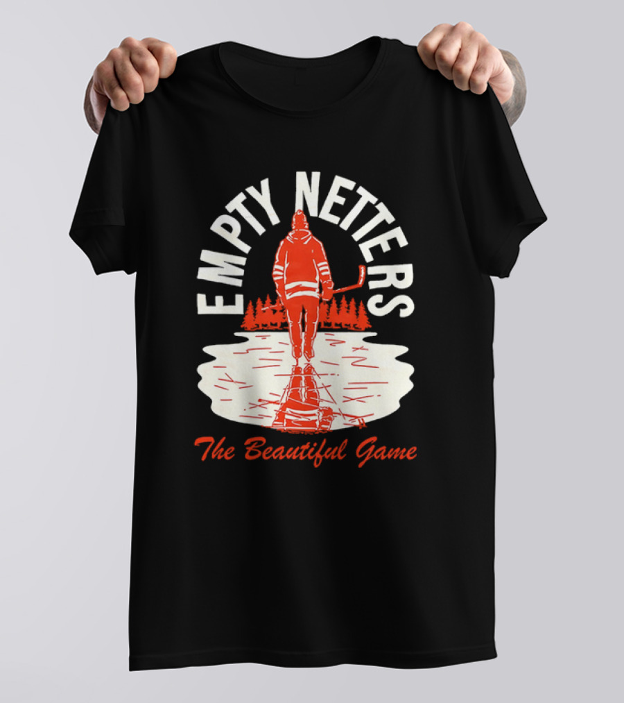 Empty Netters The Beautiful Game Hockey Lakeview Skater T-Shirt