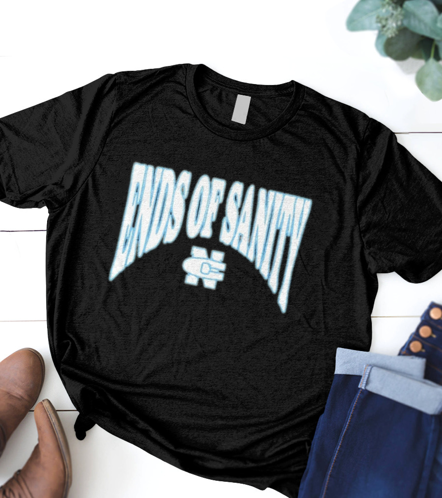 Ends Of Sanity NC Daze Blue Iconic Style T-Shirt