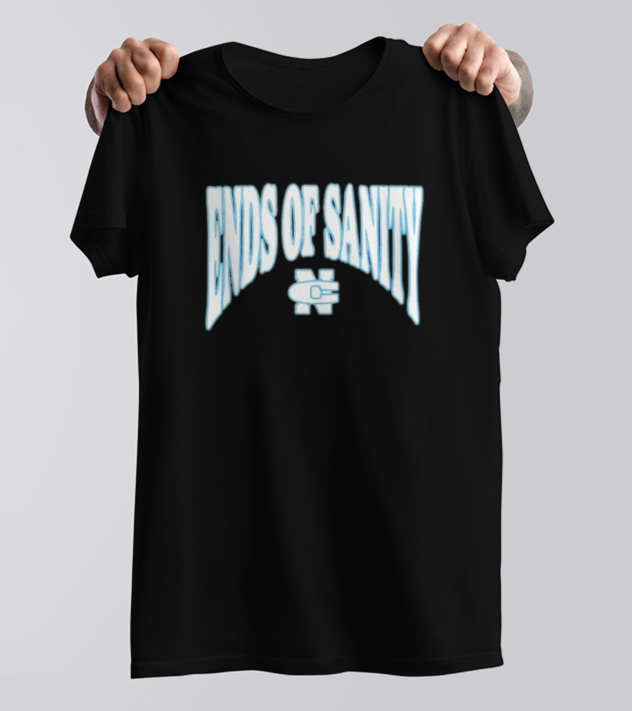 Ends Of Sanity NC Daze Blue Iconic Style T-Shirt