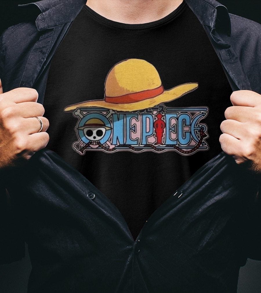 One Piece Straw Hat Pirate Emblem T-Shirt