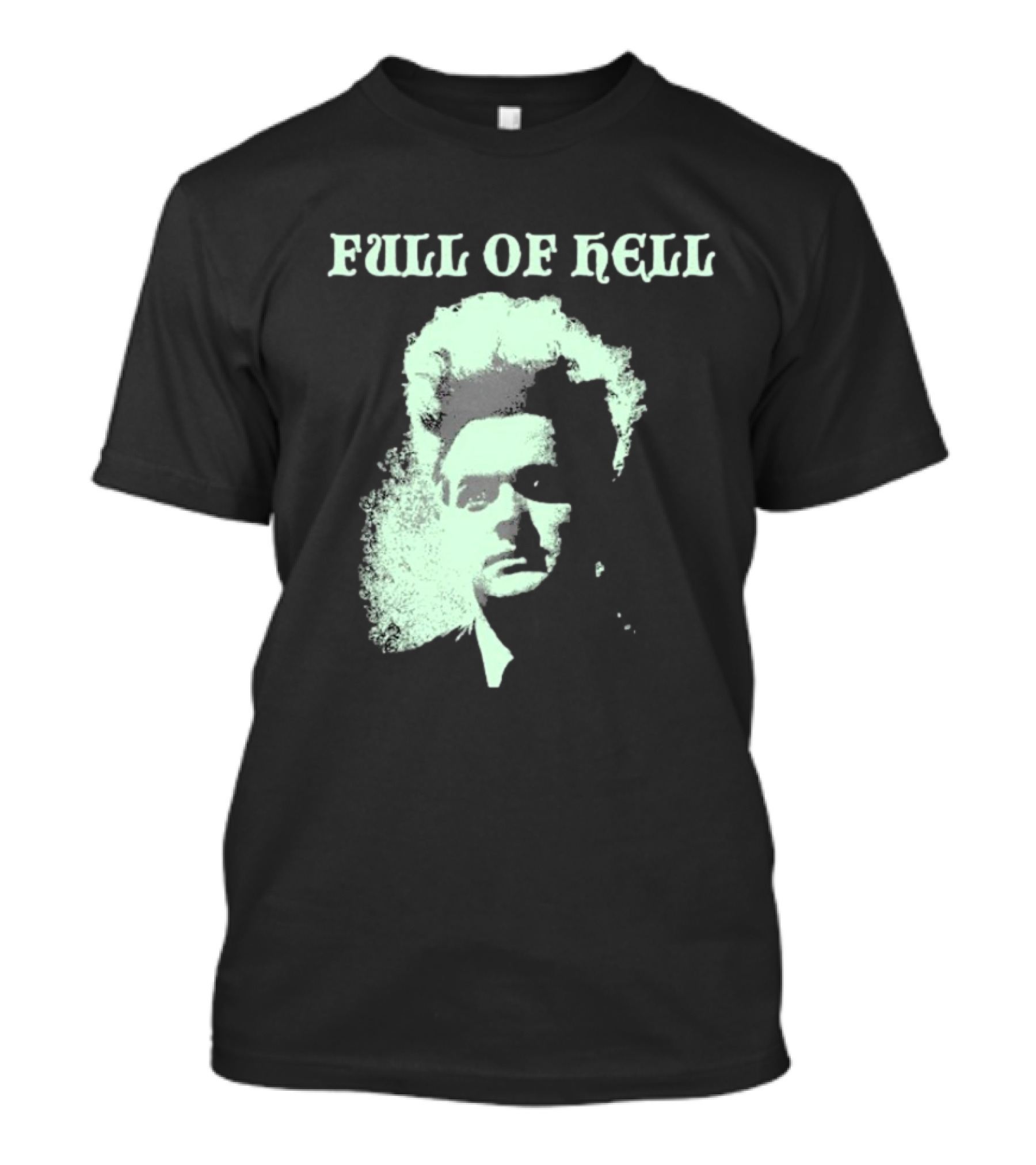 Full Of Hell Eraserhead Distorted Face Graphic T-Shirt