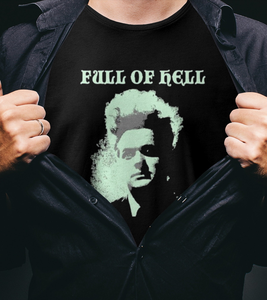 Full Of Hell Eraserhead Distorted Face Graphic T-Shirt