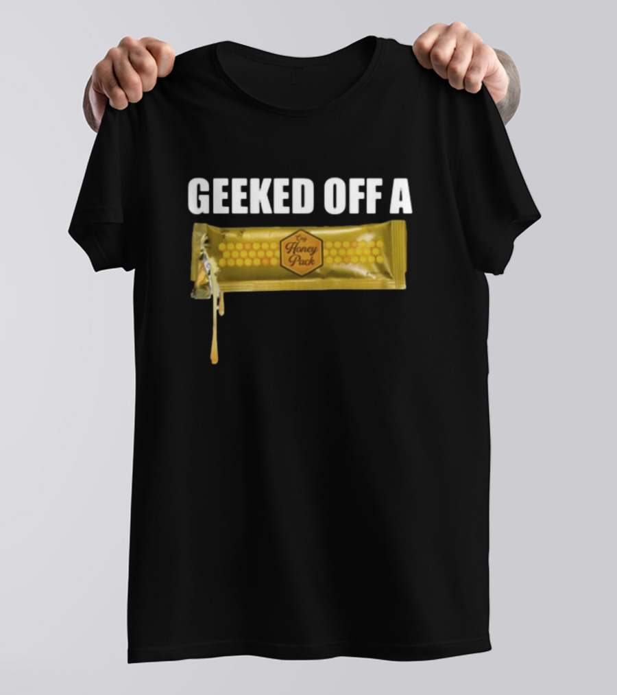 GE Geeked Off A Honey Pack Honeycomb Energy Pouch T-Shirt
