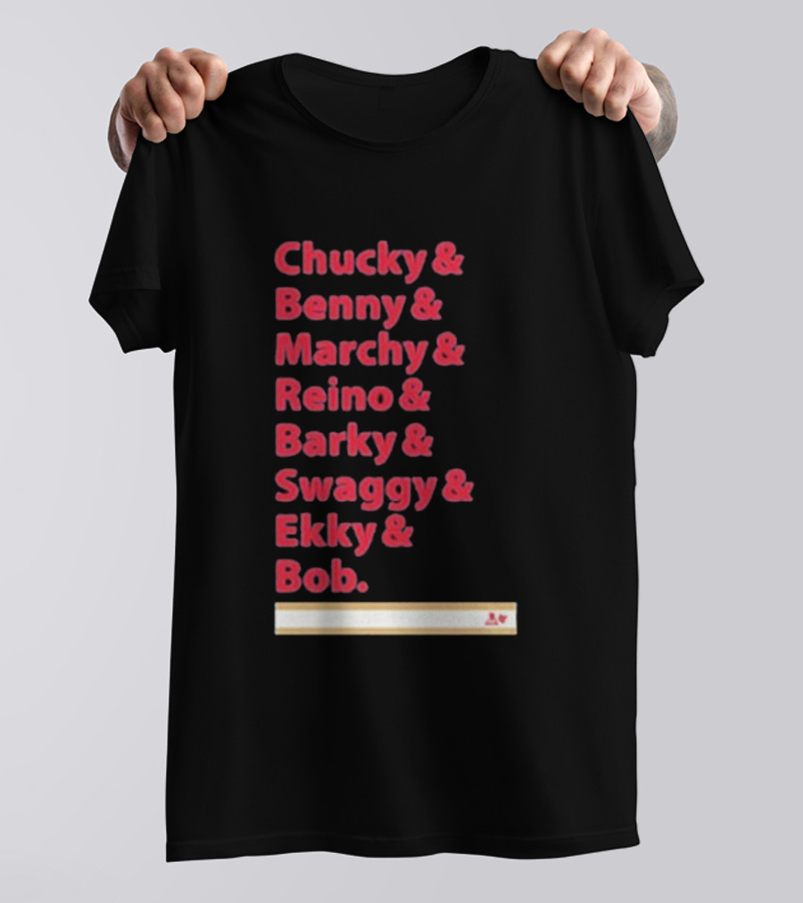 Florida Panthers Chucky Benny Marchy Reino Barky Swaggy Ekky Bob Names T-Shirt