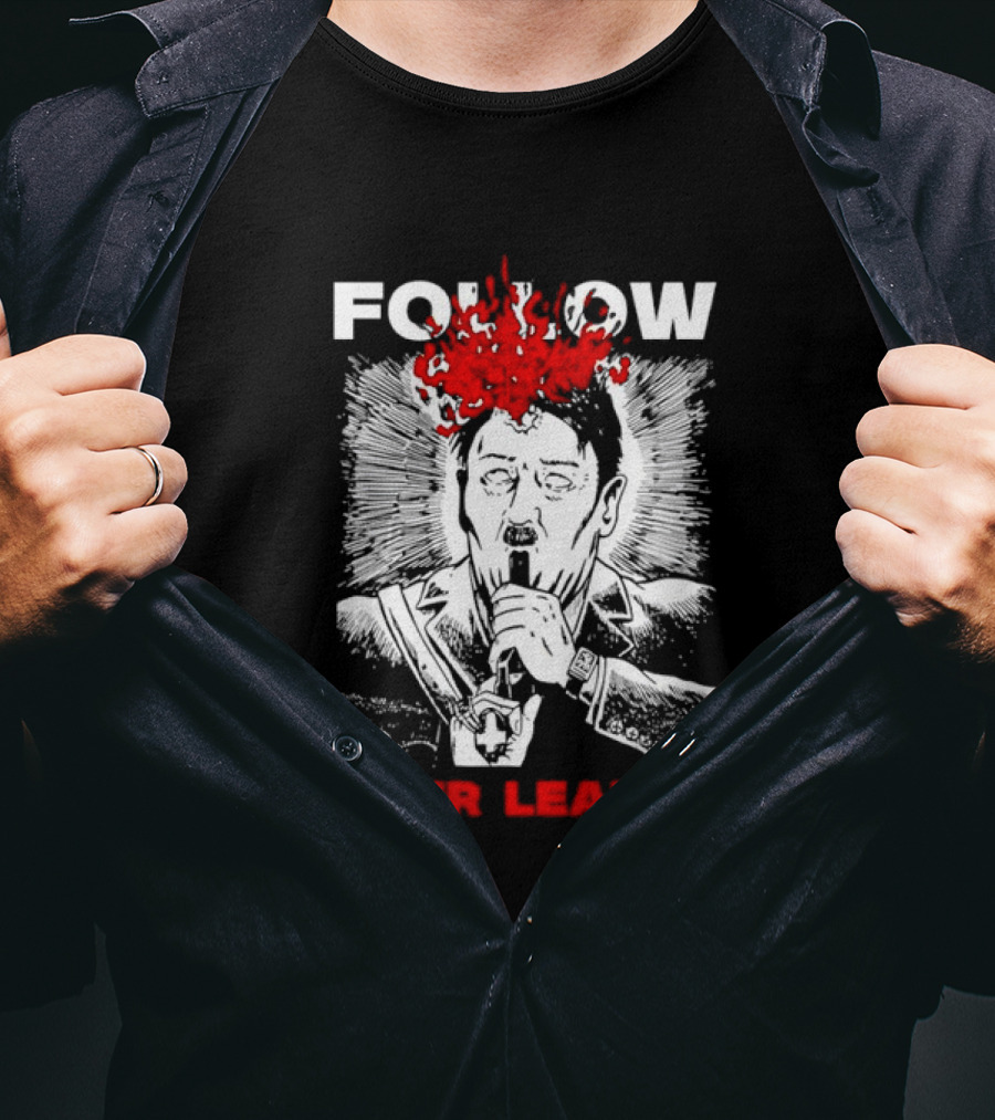 Follow Your Leader Diablo Macabre Skull And Flames T-Shirt