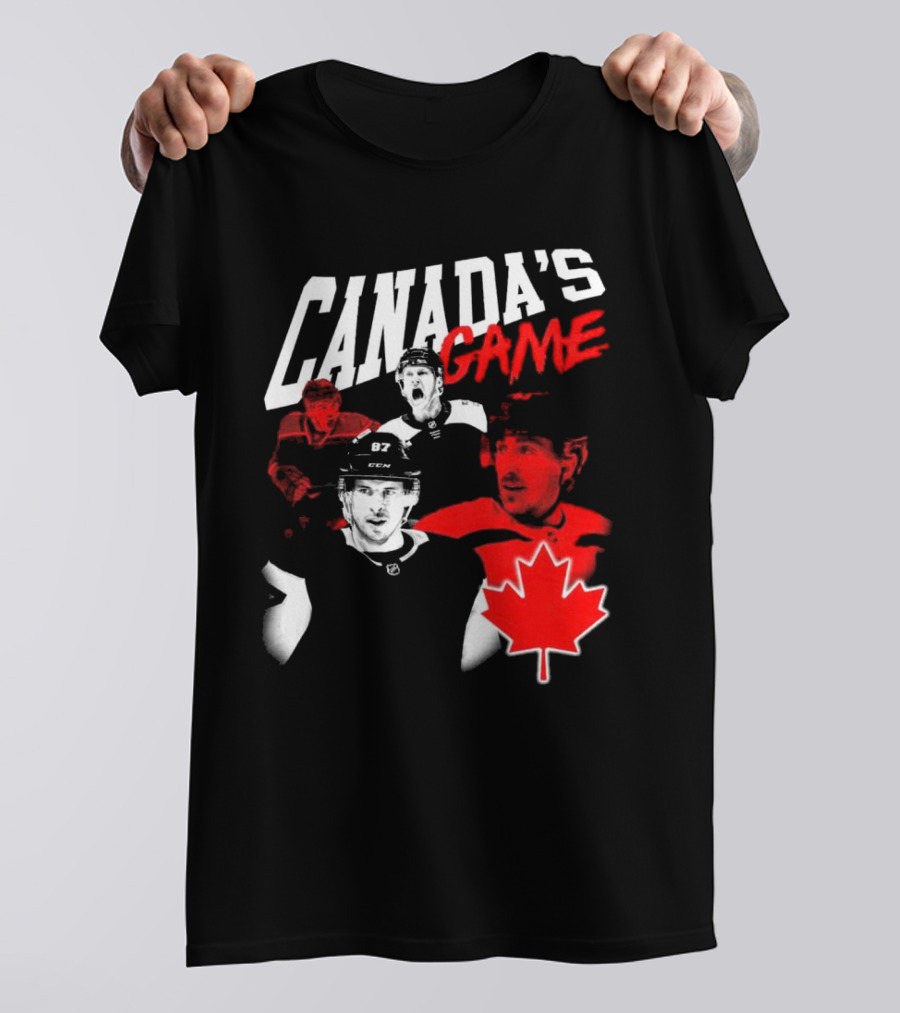 Canada's Game 4 Nations Team Maple Leaf T-Shirt