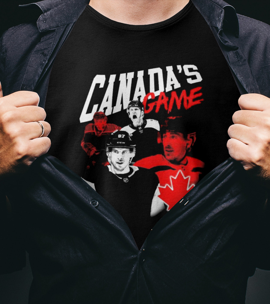 Canada's Game 4 Nations Team Maple Leaf T-Shirt