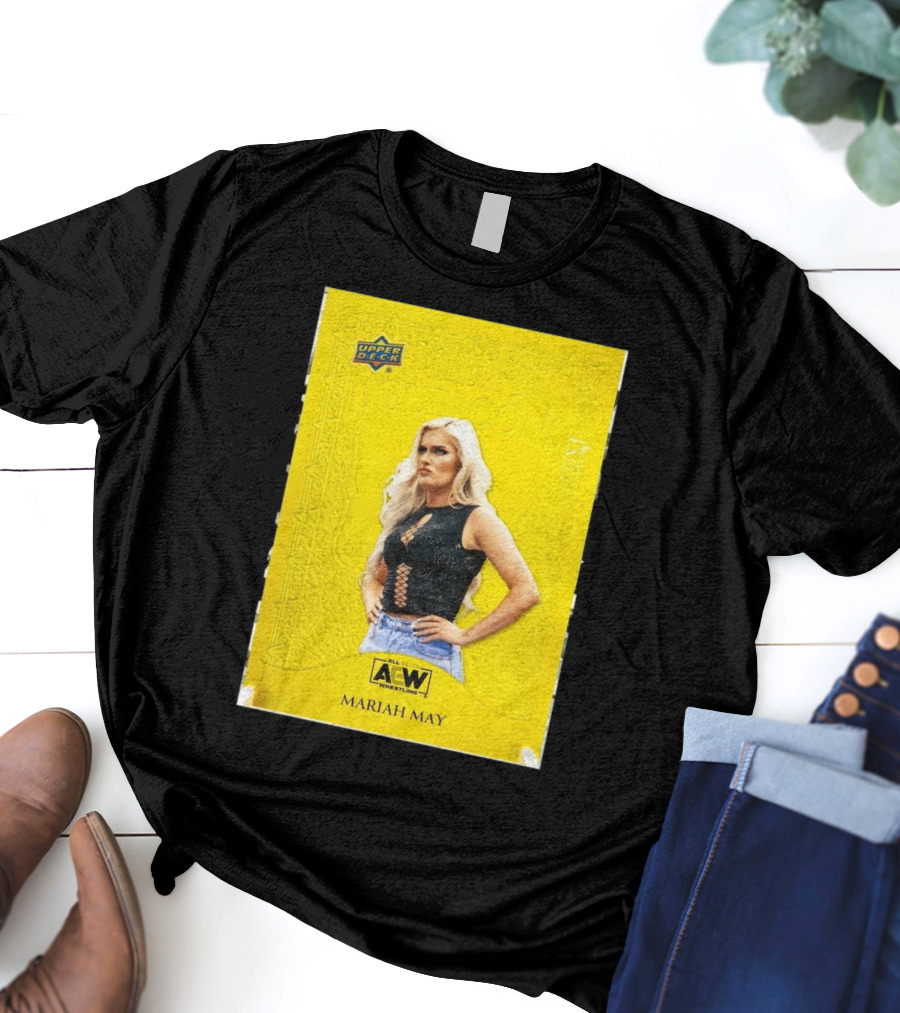 Upper Deck Allure Doubloons AEW All Elite Wrestling Mariah May T-Shirt