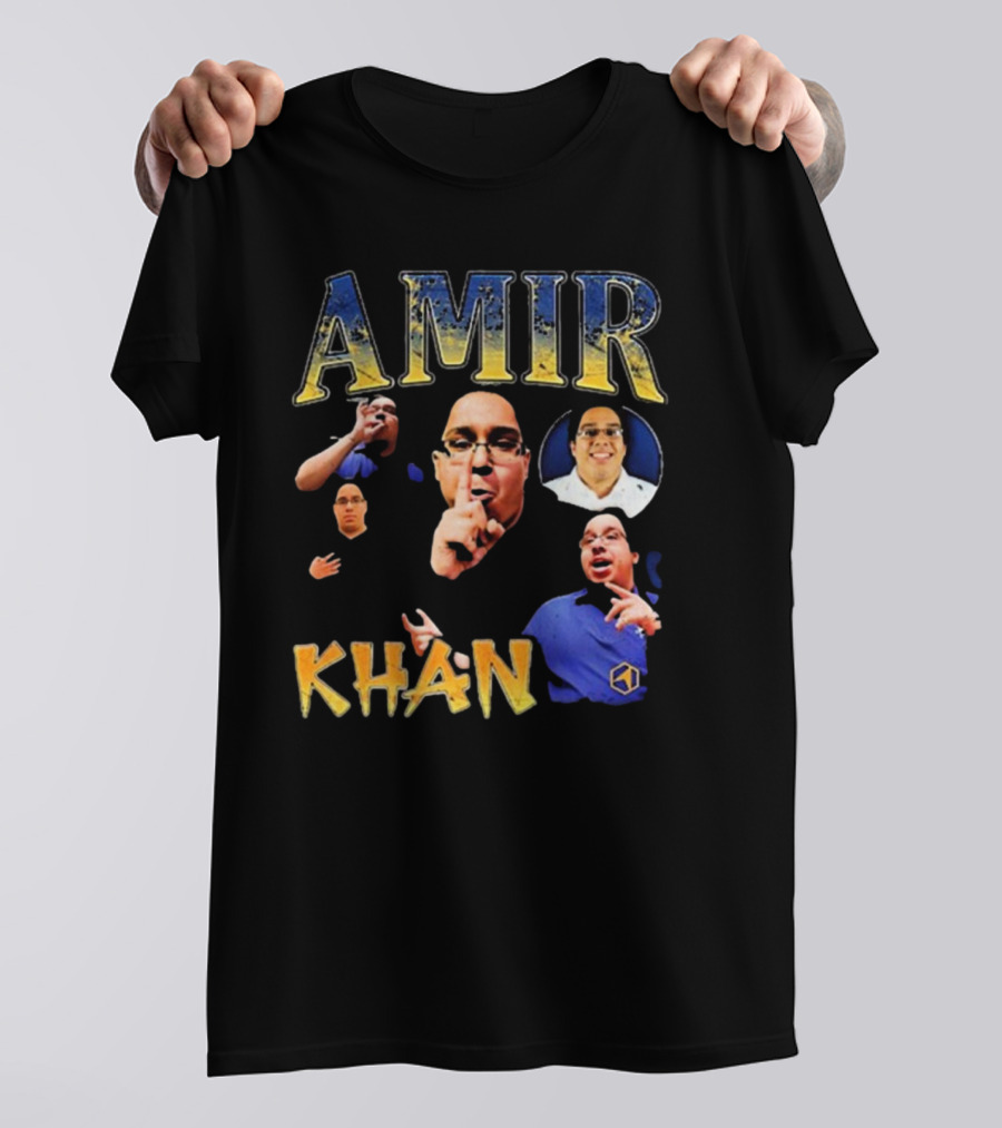 Amir Khan Retro McNeese State Players 2025 John Fanta T-Shirt