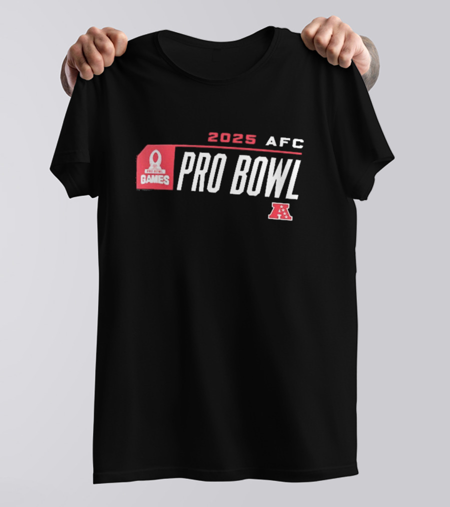 AFC 2025 Pro Bowl Games Pick-A-Player Event Logo T-Shirt