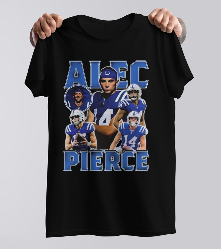 Alec Pierce Indianapolis Football Number 14 Colts T-Shirt
