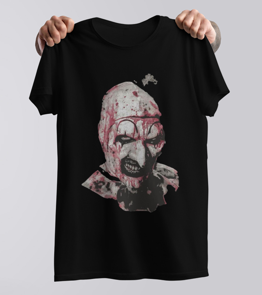 Art The Clown Creepy Bloody Horror Icon T-Shirt