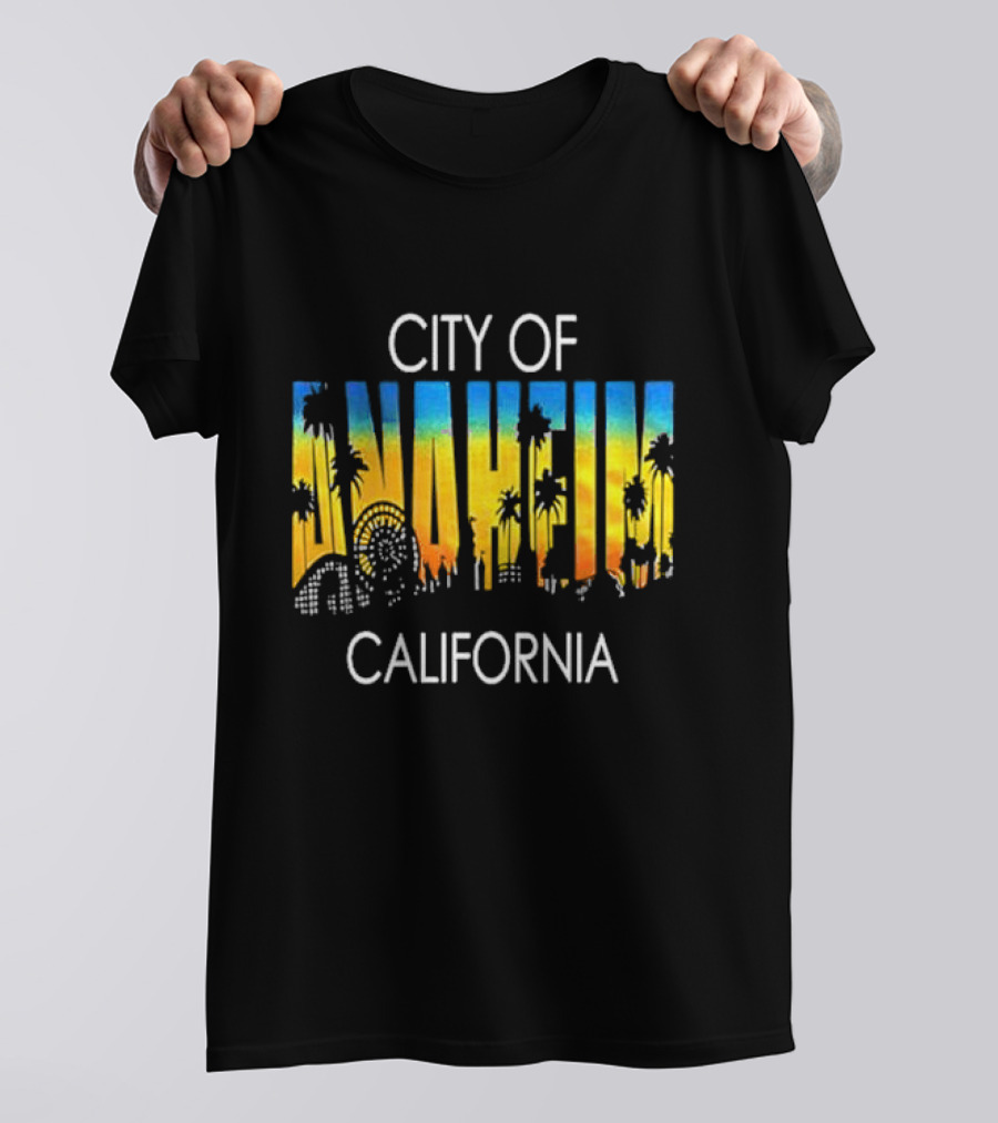Babymetal City Of Anaheim California Sunset Ferris Wheel Tour T-Shirt