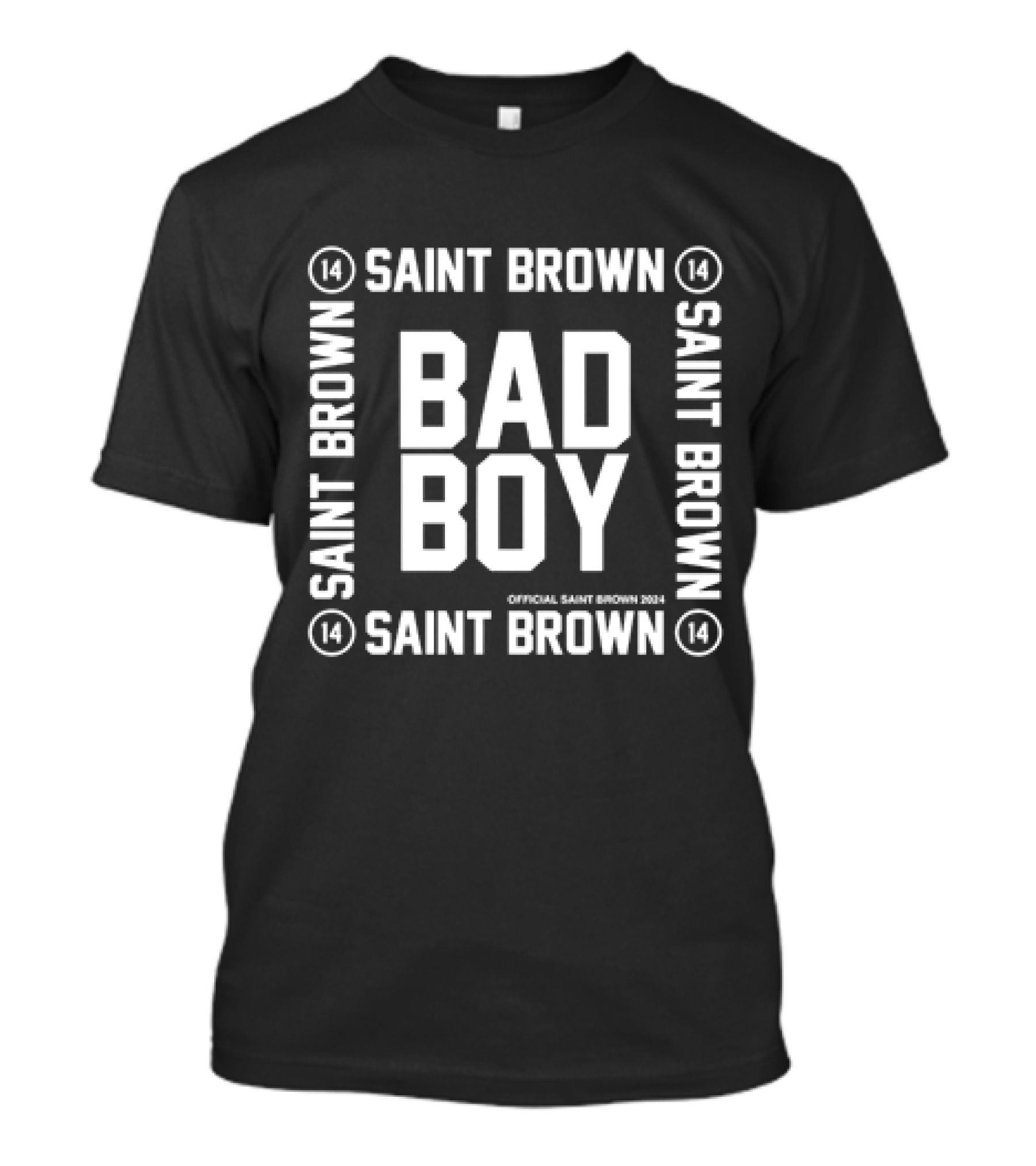 Bad Boy Saint Brown 14 T-Shirt