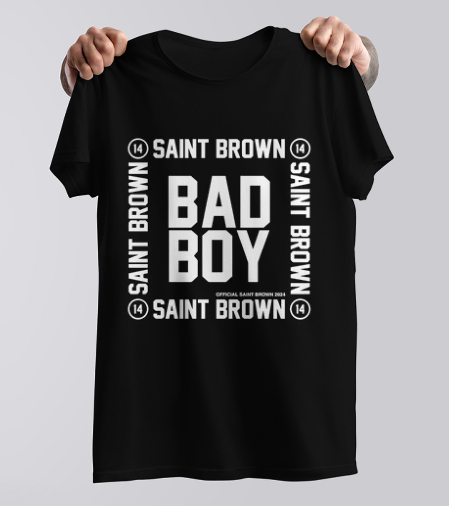 Bad Boy Saint Brown 14 T-Shirt