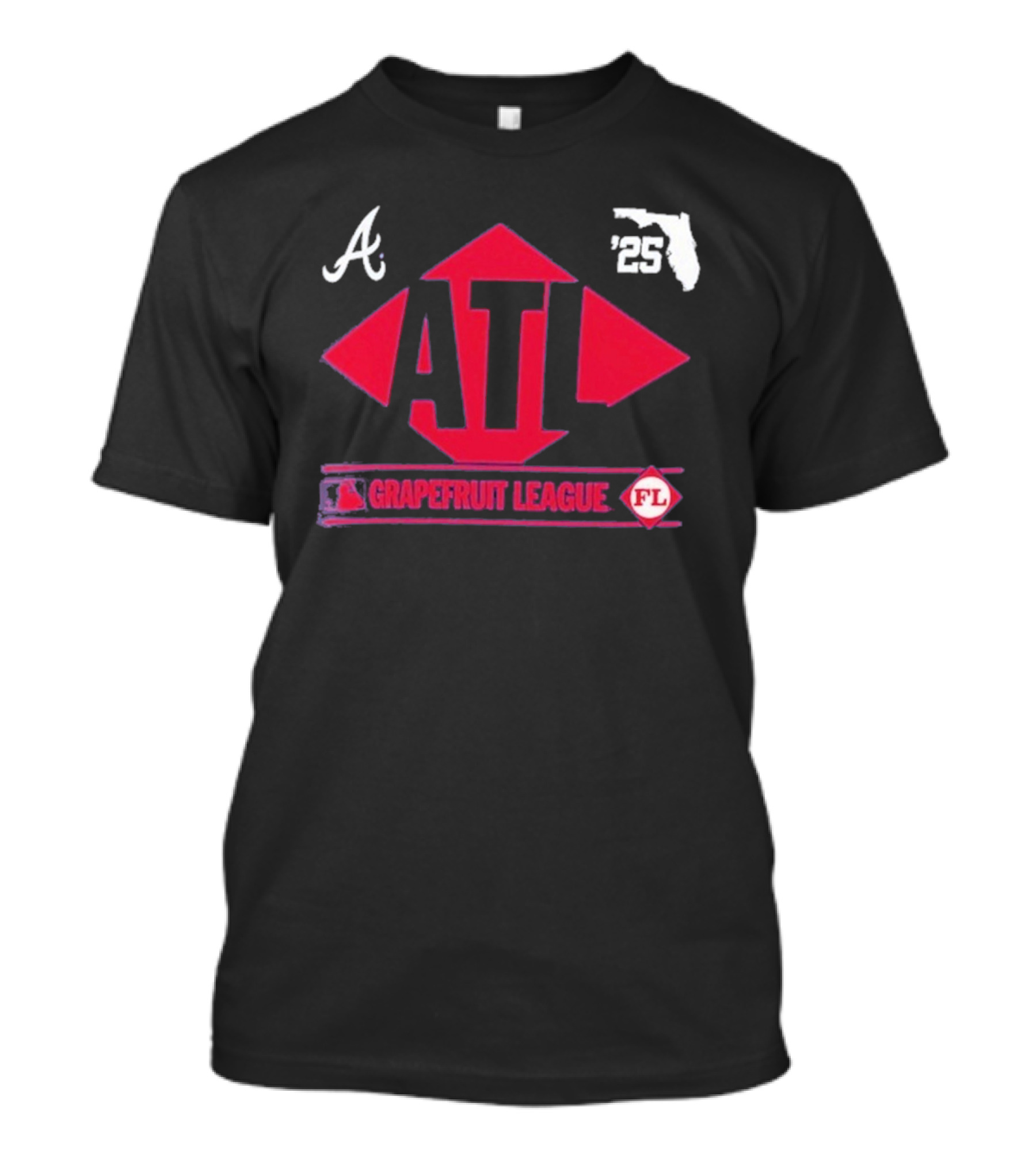 Atlanta Braves 2025 Grapefruit League Florida ATL Icon T-Shirt