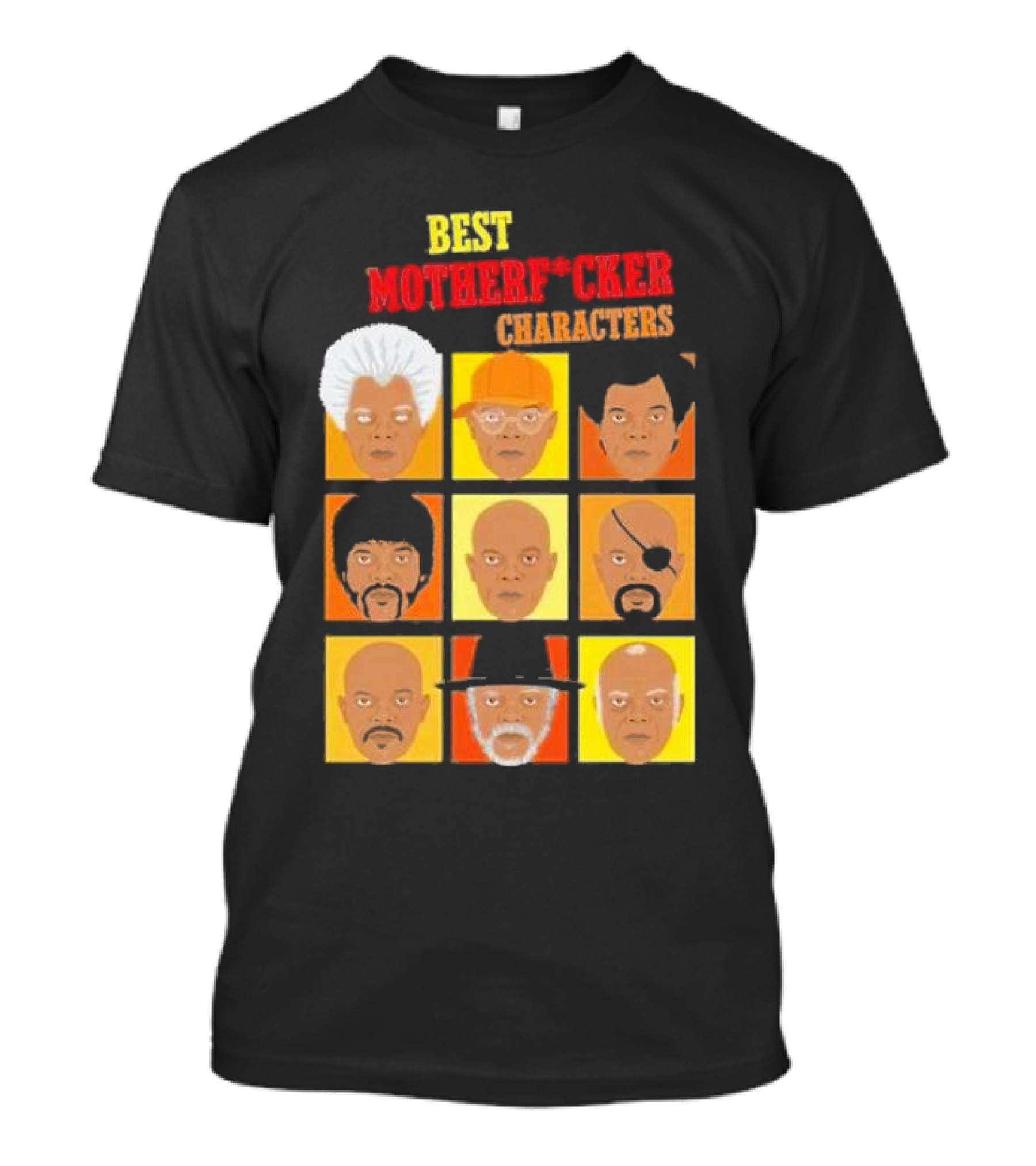 Best Motherfucker Characters T-Shirt