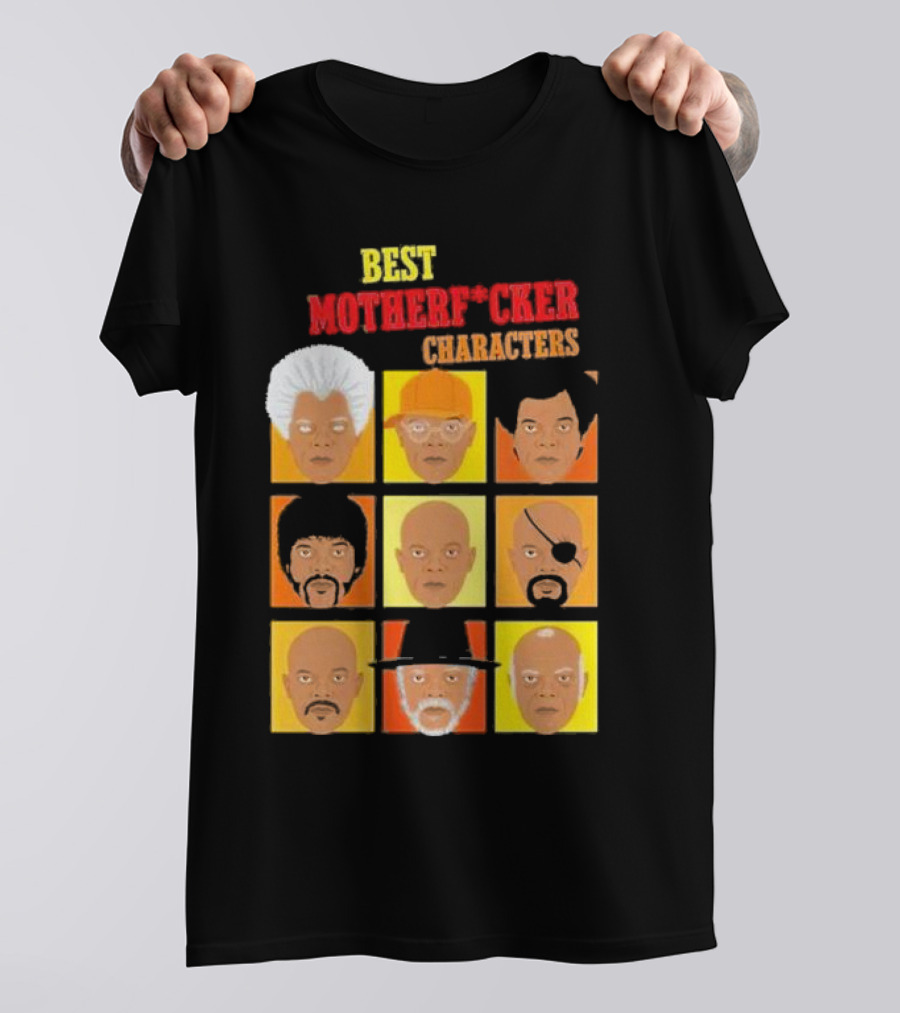 Best Motherfucker Characters T-Shirt