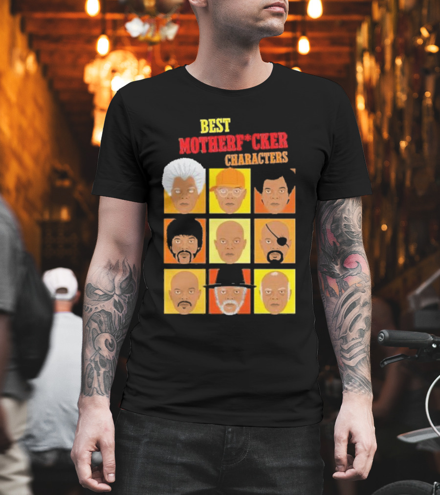 Best Motherfucker Characters T-Shirt