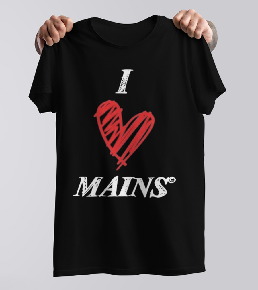 Big Smoke I Heart Mains T-Shirt