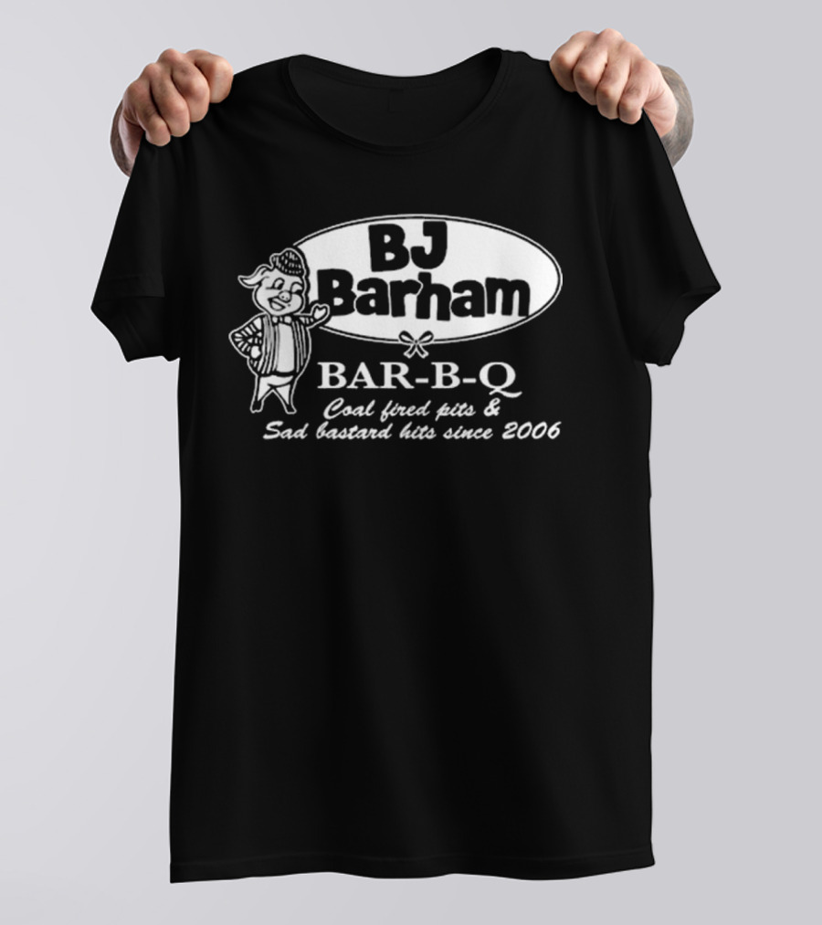 BJ Barham Favorite Hometown BBQ Spot T-Shirt
