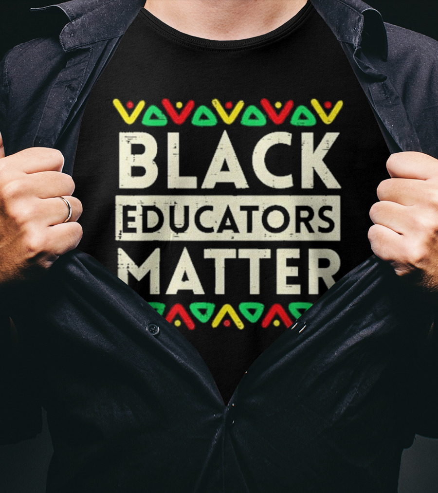 Black Educators Matter Vintage T-Shirt
