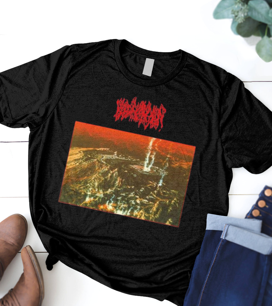 Blood Incantation Starspawn Volcanic Eruption Scene April 25 2025 T-Shirt