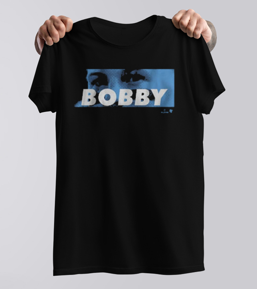 Bobby Witt Jr Bobby Eyes Blue Text T-Shirt